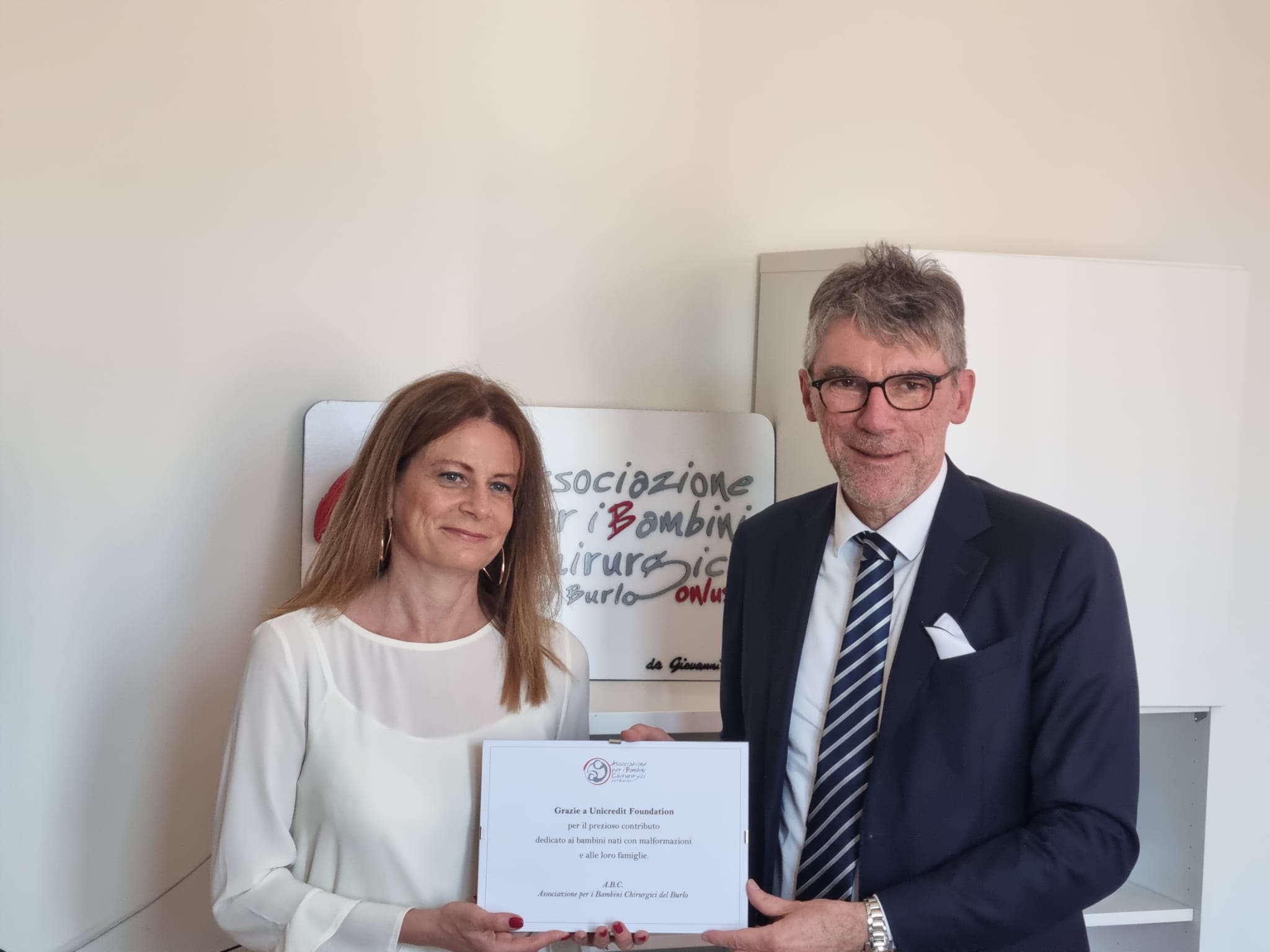 A.B.C. e Unicredit Foundation: insieme per i bambini che hanno bisogno di cure chirurgiche