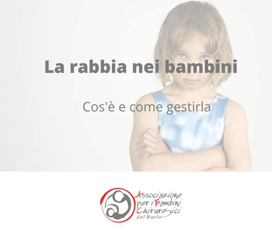 La rabbia nei bambini: come gestirla?
