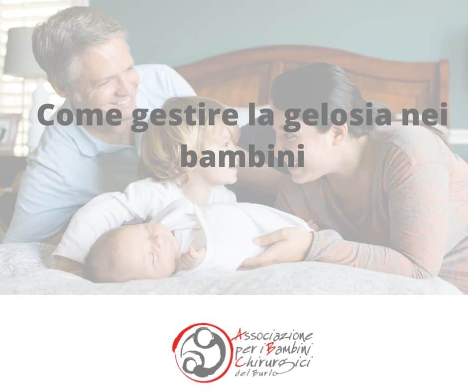 Come possiamo gestire la gelosia dei bambini?