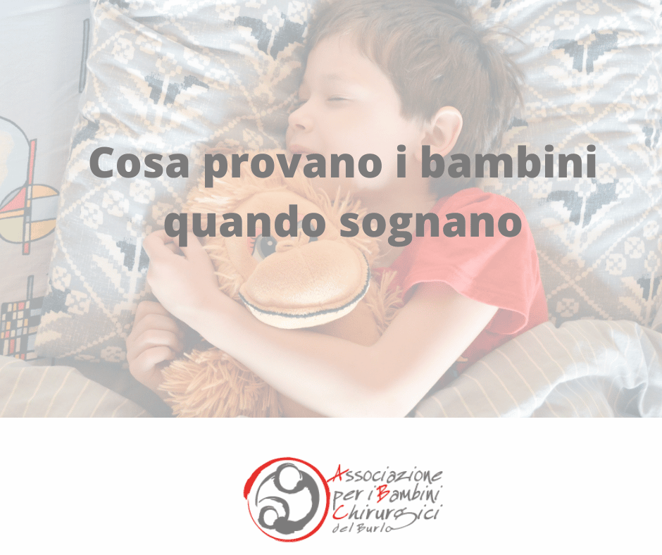 Cosa provano i bambini quando sognano?
