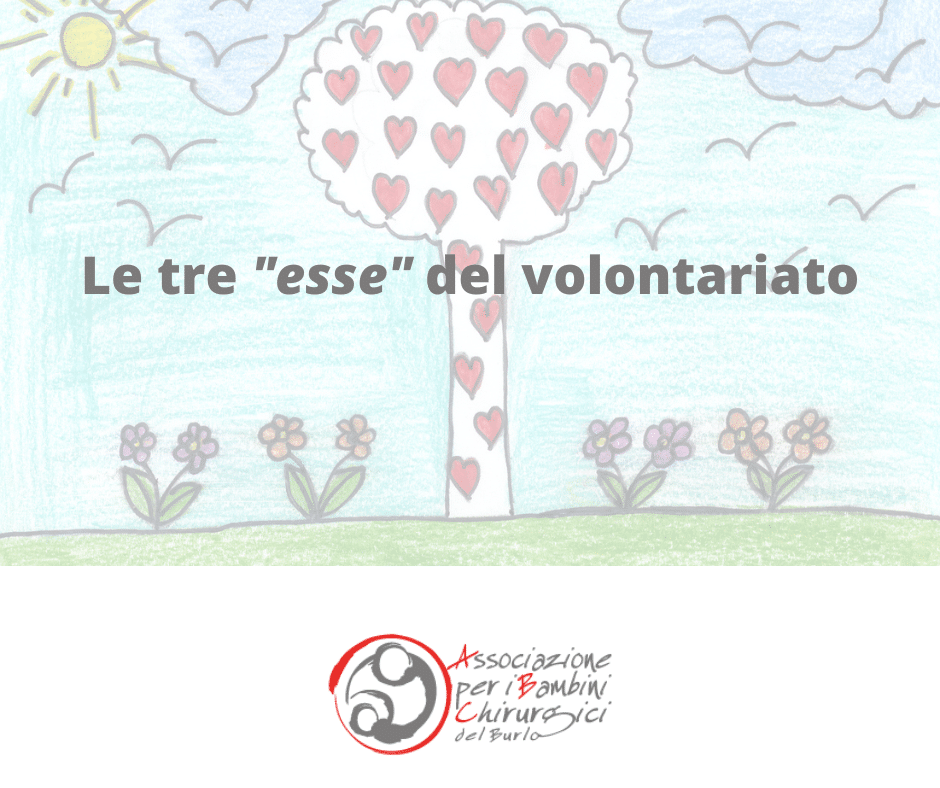 Le tre “esse” del volontariato