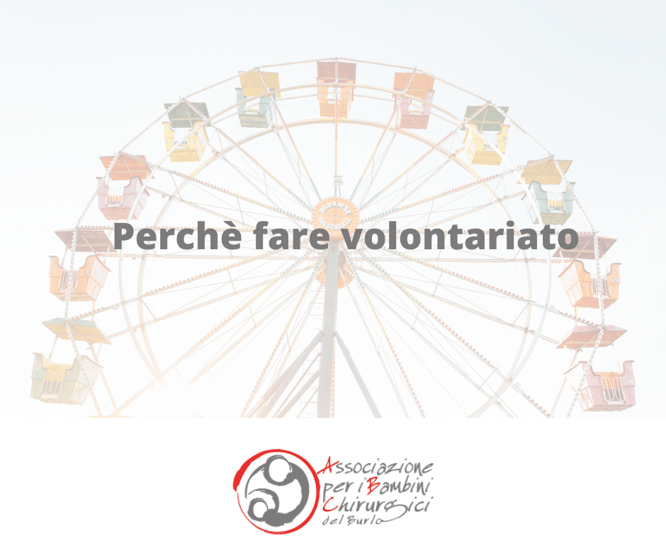 Perchè fare volontariato?